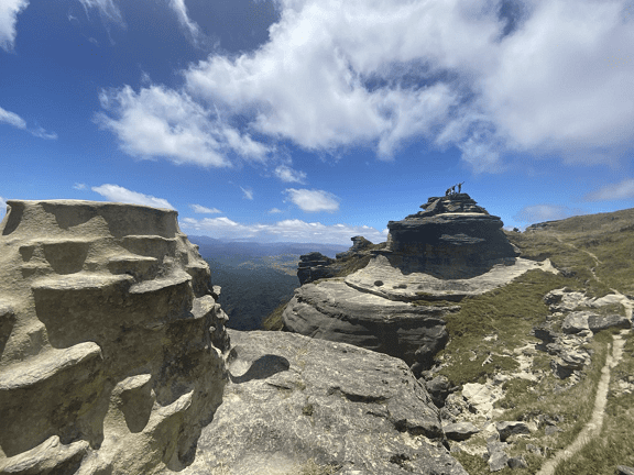 Top of the Bell Rock Track, Hawke's Bay North Island, New Zealand