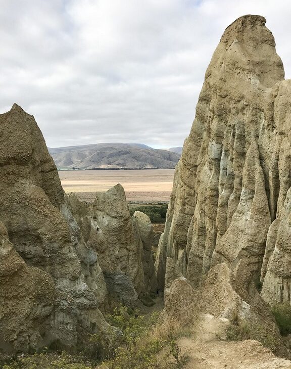 Inside the clay cliffs