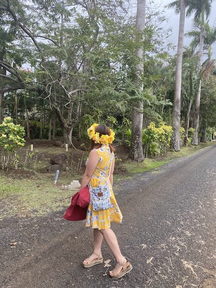 Walking in Rarotonga